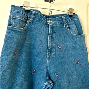 Quacker Factory Candy Cane Bejeweled Jean